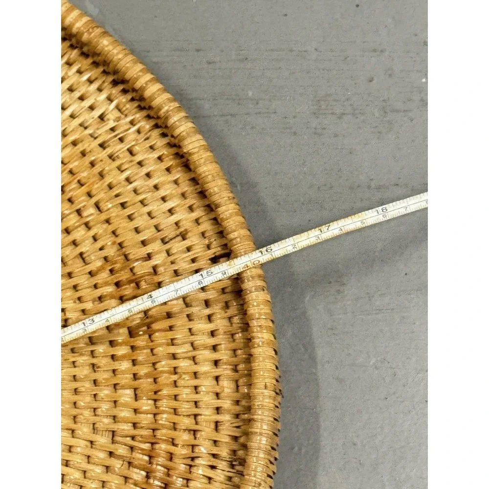 Artifacts Trading Company Hand Woven Rattan‎ Tray 16